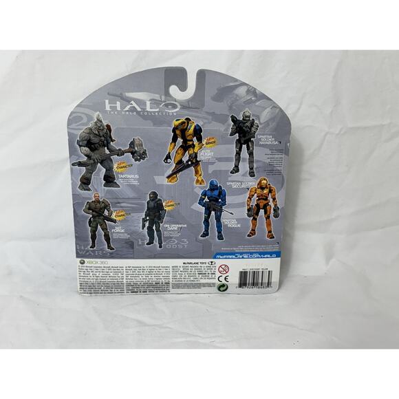 Halo 3 Elite Flight New Armor Action Figure New Sealed Mcfarlane 2010 Yellow - Picture 6 of 9